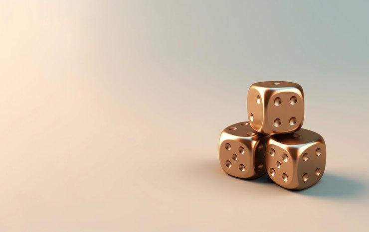 Dealer live casino sedang membagikan kartu di sesi permainan langsung digital